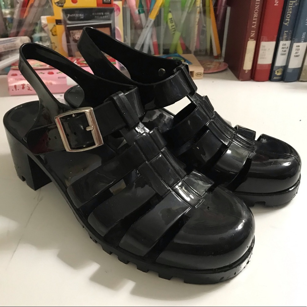 ASOS Jelly Heeled Sandals